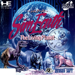Pochette SimEarth version PC-Engine