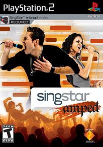 Pochette SingStar Amped version PlayStation 2