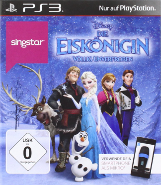 Pochette SingStar Frozen version PlayStation 3