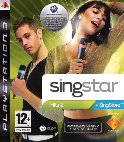 Pochette Singstar Hits 2 version PlayStation 3