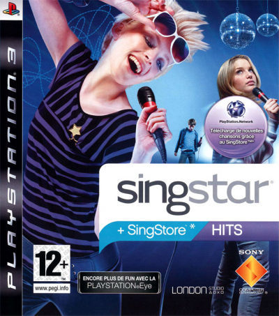 Pochette Singstar Hits version PlayStation 3