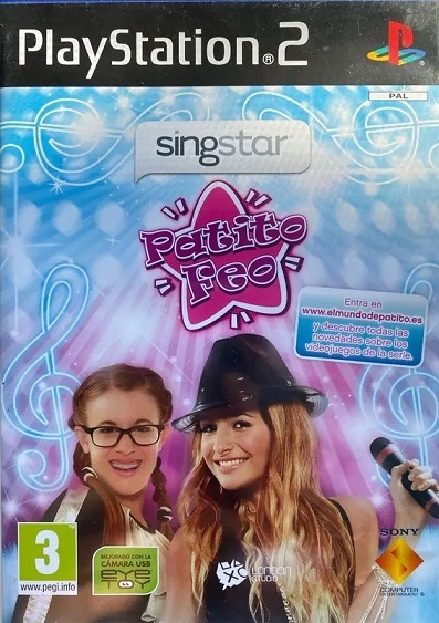 Pochette SingStar Patito Feo version PlayStation 2