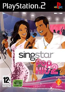 Pochette SingStar Pop Hits 2 version PlayStation 2