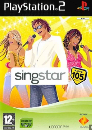 Pochette SingStar : Radio 105 version PlayStation 2