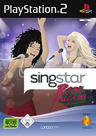 Pochette SingStar Rock Ballads version PlayStation 2
