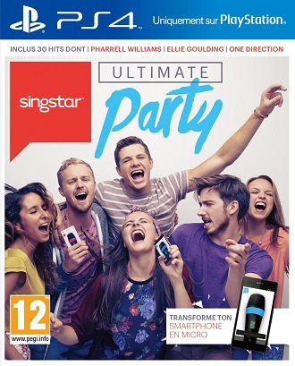 Pochette SingStar Ultimate Party version PlayStation 4