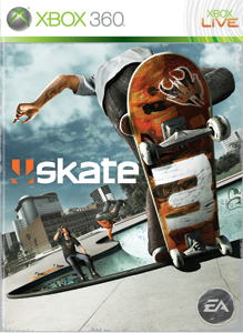 Pochette Skate 3 version Xbox 360