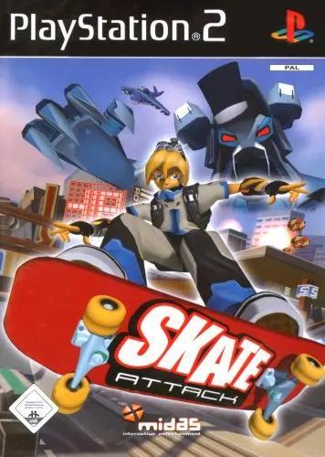 Pochette Skate Attack version PlayStation 2