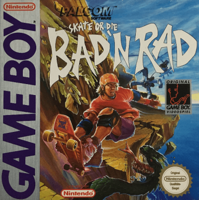 Pochette Skate or Die : Bad 'N Rad version GameBoy/Color
