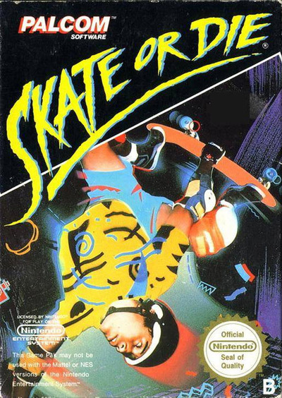 Pochette Skate or Die ! version NES