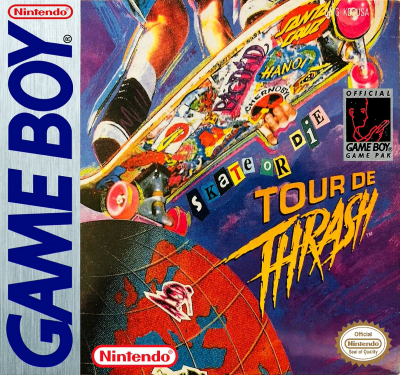 Pochette Skate or Die : Tour De Trash version GameBoy/Color