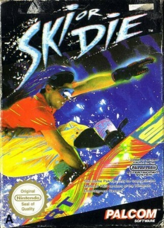 Pochette Ski or Die version NES