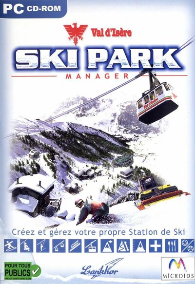 Pochette Ski Park Manager version PC Windows
