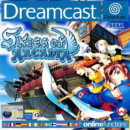Pochette Skies of Arcadia version Dreamcast