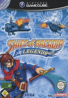 Pochette Skies of Arcadia Legends version GameCube