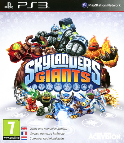 Pochette Skylanders : Giants version PlayStation 3