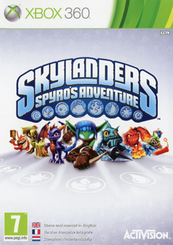 Pochette Skylanders : Spyro's Adventure version Xbox 360