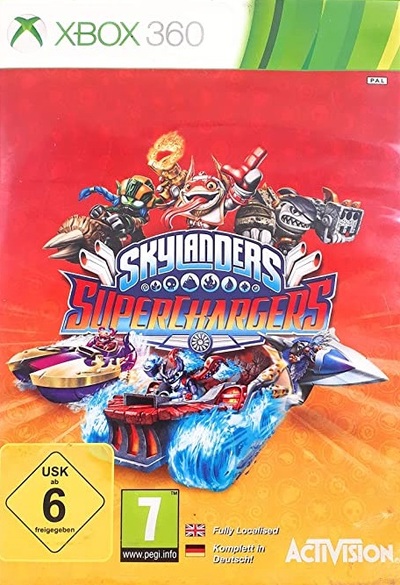 Pochette Skylanders : Superchargers version Xbox 360