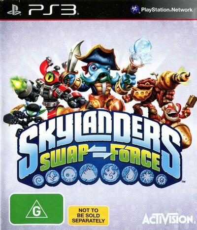 Pochette Skylanders : SWAP Force version PlayStation 3