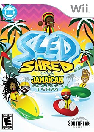 Pochette Sled Shred featuring the Jamaican Bobsled Team version Wii