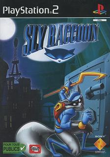 Pochette Sly Raccoon version PlayStation 2
