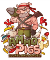 Pochette Ammo Pigs : Cocked and Loaded