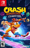 Pochette Crash Bandicoot 4 : It's About Time