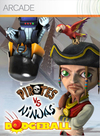 Pochette Pirates vs Ninjas Dodgeball
