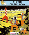 Pochette Tintin sur la Lune