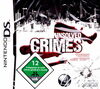 Pochette Unsolved Crimes