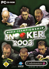 Pochette World Championship Snooker 2003
