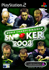 Pochette World Championship Snooker 2003