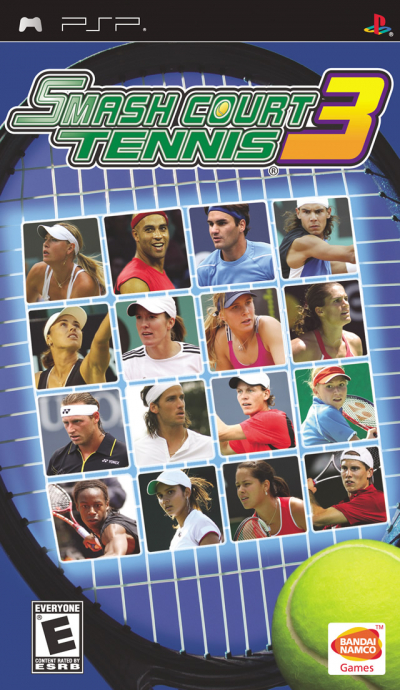 Pochette Smash Court Tennis 3 version PSP