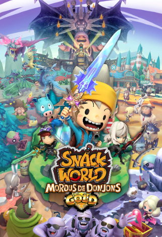 Pochette Snack World : Mordus de Donjons - Gold version iOS