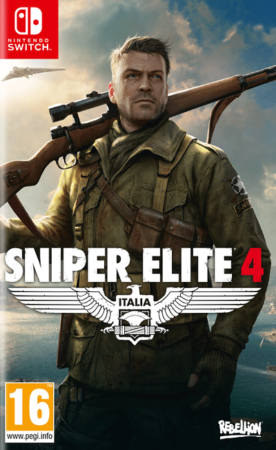 Pochette Sniper Elite 4 version Switch