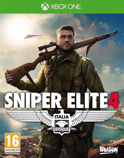 Pochette Sniper Elite 4 version Xbox One