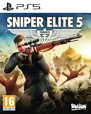 Pochette Sniper Elite 5 version PlayStation 5