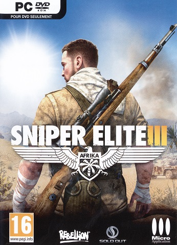 Pochette Sniper Elite III version PC Windows