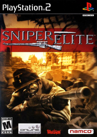 Pochette Sniper Elite version PlayStation 2