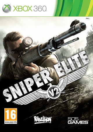 Pochette Sniper Elite V2 version Xbox 360