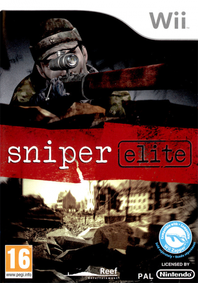 Pochette Sniper Elite version Wii