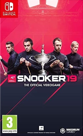 Pochette Snooker 19 version Switch