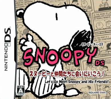 Pochette Snoopy DS : Let's Go Meet Snoopy and His Friends ! version DS