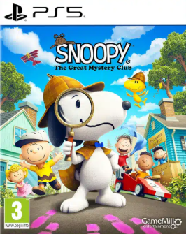 Pochette Snoopy & The Great Mystery Club version PlayStation 5