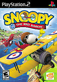 Pochette Snoopy vs The Red Baron version PlayStation 2