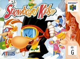 Pochette Snowboard Kids version Nintendo 64