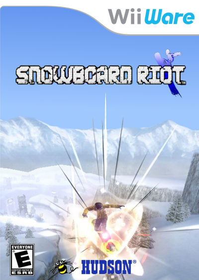 Pochette Snowboard Riot version Wii