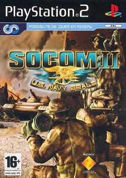Pochette SOCOM II : U.S. Navy Seals version PlayStation 2