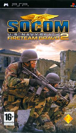 Pochette SOCOM : U.S. Navy SEALs Fireteam Bravo 2 version PSP
