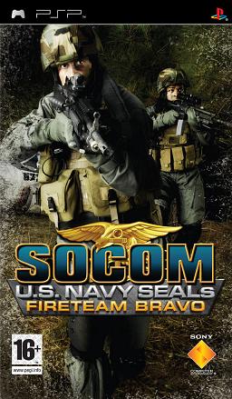 Pochette SOCOM : U.S. Navy SEALs Fireteam Bravo version PSP
